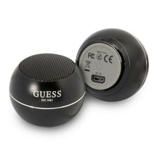 Заредете изображение във визуализатора на галерията – Guess Bluetooth speaker GUWSALGEK Speaker mini black / black - TopMag
