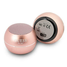 Заредете изображение във визуализатора на галерията – Guess Bluetooth speaker GUWSALGEP Speaker mini pink / pink - TopMag
