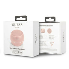 Заредете изображение във визуализатора на галерията – Guess Bluetooth speaker GUWSALGEP Speaker mini pink / pink - TopMag
