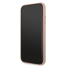 Заредете изображение във визуализатора на галерията – Guess GUHCN614GMGPI iPhone 11 6.1 "/ Xr pink / pink hardcase 4G Big Metal Logo - TopMag
