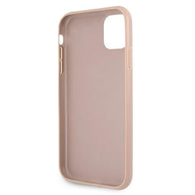 Заредете изображение във визуализатора на галерията – Guess GUHCN614GMGPI iPhone 11 6.1 "/ Xr pink / pink hardcase 4G Big Metal Logo - TopMag
