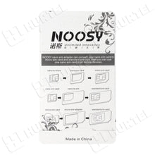 Заредете изображение във визуализатора на галерията – Noosy Adapter Nano Micro Sim 3in1 iPhone Set + key - TopMag
