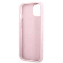 Заредете изображение във визуализатора на галерията – Guess GUHCP13SPSASBPU iPhone 13 mini 5,4 "purple / purple Saffiano Hot Stamp &amp; Metal Logo - TopMag
