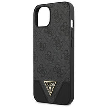 Заредете изображение във визуализатора на галерията – Guess GUHCP13SPU4GHBK iPhone 13 Mini 5,4 "gray / gray hardcase 4G Triangle Collection - TopMag
