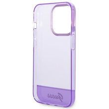 Заредете изображение във визуализатора на галерията – Guess GUHCP14LHGCOU iPhone 14 Pro 6.1 "purple / purple hardcase Translucent - TopMag
