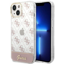 Заредете изображение във визуализатора на галерията – Guess GUHCP14MHG4MHP iPhone 14 Plus 6.7 "pink / pink hardcase 4G Pattern Script - TopMag
