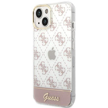 Заредете изображение във визуализатора на галерията – Guess GUHCP14MHG4MHP iPhone 14 Plus 6.7 "pink / pink hardcase 4G Pattern Script - TopMag
