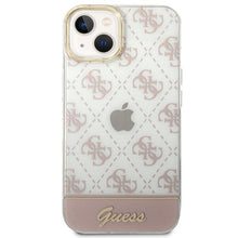 Заредете изображение във визуализатора на галерията – Guess GUHCP14MHG4MHP iPhone 14 Plus 6.7 "pink / pink hardcase 4G Pattern Script - TopMag
