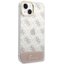 Заредете изображение във визуализатора на галерията – Guess GUHCP14MHG4MHP iPhone 14 Plus 6.7 "pink / pink hardcase 4G Pattern Script - TopMag
