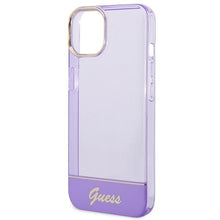 Заредете изображение във визуализатора на галерията – Guess GUHCP14MHGCOU iPhone 14 Plus 6.7 "violet / purple hardcase Translucent - TopMag
