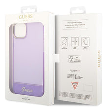 Заредете изображение във визуализатора на галерията – Guess GUHCP14MHGCOU iPhone 14 Plus 6.7 "violet / purple hardcase Translucent - TopMag
