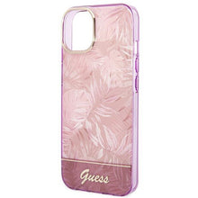 Заредете изображение във визуализатора на галерията – Guess GUHCP14MHGJGHP iPhone 14 Plus 6.7 "pink / pink hardcase Jungle Collection - TopMag
