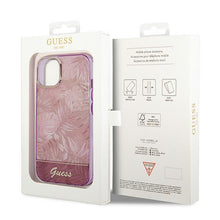 Заредете изображение във визуализатора на галерията – Guess GUHCP14MHGJGHP iPhone 14 Plus 6.7 "pink / pink hardcase Jungle Collection - TopMag
