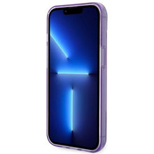 Заредете изображение във визуализатора на галерията – Guess GUHCP14SHGCOU iPhone 14 6.1 "purple / purple hardcase Translucent - TopMag
