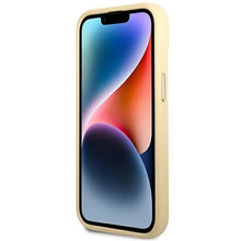 Заредете изображение във визуализатора на галерията – Guess GUHCP14SHGCRHD iPhone 14 6.1 "gold / gold hardcase Croco Collection - TopMag
