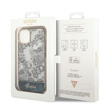 Заредете изображение във визуализатора на галерията – Guess GUHCP14SHGPLHG iPhone 14 6.1 "gray / gray hardcase Porcelain Collection - TopMag
