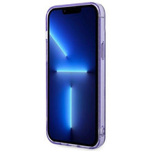 Заредете изображение във визуализатора на галерията – Guess GUHCP14SHTPPTL iPhone 14 6.1 "lilac / lilac hard case Peony Glitter - TopMag
