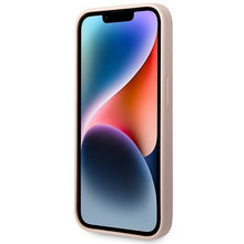Заредете изображение във визуализатора на галерията – Guess GUHCP14XSLTGP iPhone 14 Pro Max 6.7" pink/pink hardcase Silicone Triangle
