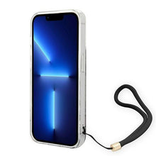 Заредете изображение във визуализатора на галерията – Guess GUOHCP14LH4STW iPhone 14 Pro 6.1 "brown / brown hardcase 4G Print Strap - TopMag
