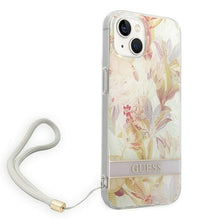 Заредете изображение във визуализатора на галерията – Guess GUOHCP14MHFLSU iPhone 14 Plus 6.7 "purple / purple hardcase Flower Strap - TopMag
