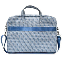 Заредете изображение във визуализатора на галерията – Guess Bag GUCB15P4TB 16 "blue / blue Saffiano 4G Triangle Logo - TopMag
