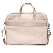Заредете изображение във визуализатора на галерията – Guess Bag GUCB15P4TP 16 "rose / pink Saffiano 4G Triangle Logo - TopMag
