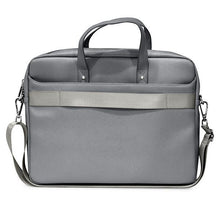 Заредете изображение във визуализатора на галерията – Guess Bag GUCB15PSATLG 16 "silver / silver Saffiano Triangle Logo - TopMag
