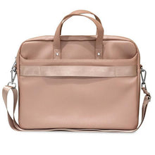 Заредете изображение във визуализатора на галерията – Guess Bag GUCB15PSATLP 16 "pink / pink Saffiano Triangle Logo - TopMag
