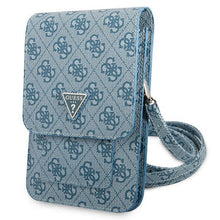 Заредете изображение във визуализатора на галерията – Guess Handbag GUWBP4TMBL blue / blue 4G Triangle - TopMag
