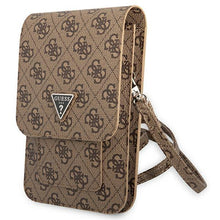 Заредете изображение във визуализатора на галерията – Guess Handbag GUWBP4TMBR brown / brown 4G Triangle - TopMag
