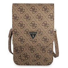 Заредете изображение във визуализатора на галерията – Guess Handbag GUWBP4TMBR brown / brown 4G Triangle - TopMag
