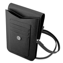 Заредете изображение във визуализатора на галерията – Guess Handbag GUWBSATMBK black / black Saffiano Triangle - TopMag
