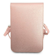 Заредете изображение във визуализатора на галерията – Guess Handbag GUWBSATMPI pink / pink Saffiano Triangle - TopMag
