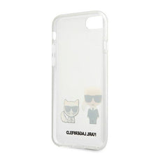Заредете изображение във визуализатора на галерията – Karl Lagerfeld KLHCI8CKTR iPhone 7/8/SE 2020 / SE 2022 hardcase Transparent Karl &amp; Choupette - TopMag
