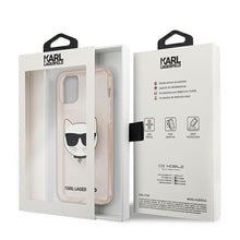 Заредете изображение във визуализатора на галерията – Karl Lagerfeld KLHCP12MCHTUGLGO iPhone 12/12 Pro 6,1" złoty/gold hardcase Glitter Choupette - TopMag
