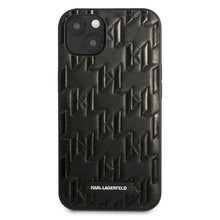 Заредете изображение във визуализатора на галерията – Karl Lagerfeld KLHCP13MMNMP1K iPhone 13 6,1" hardcase czarny/black Monogram Plaque - TopMag
