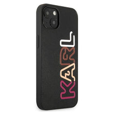 Заредете изображение във визуализатора на галерията – Karl Lagerfeld KLHCP13MPCOBK iPhone 13 6,1" czarny/black hardcase Multipink Brand - TopMag
