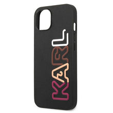 Заредете изображение във визуализатора на галерията – Karl Lagerfeld KLHCP13MPCOBK iPhone 13 6,1" czarny/black hardcase Multipink Brand - TopMag
