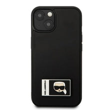 Заредете изображение във визуализатора на галерията – Karl Lagerfeld KLHCP13S3DKPK iPhone 13 mini 5,4 "black / black hardcase Ikonik Patch - TopMag
