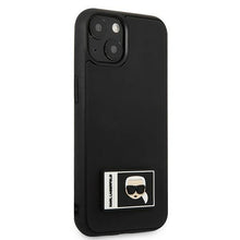 Заредете изображение във визуализатора на галерията – Karl Lagerfeld KLHCP13S3DKPK iPhone 13 mini 5,4 "black / black hardcase Ikonik Patch - TopMag
