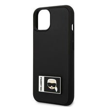 Заредете изображение във визуализатора на галерията – Karl Lagerfeld KLHCP13S3DKPK iPhone 13 mini 5,4 "black / black hardcase Ikonik Patch - TopMag

