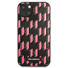 Заредете изображение във визуализатора на галерията – Karl Lagerfeld KLHCP13SMNMP1P iPhone 13 mini 5,4 "hardcase pink / pink Monogram Plaque - TopMag
