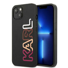 Заредете изображение във визуализатора на галерията – Karl Lagerfeld KLHCP13SPCOBK iPhone 13 mini 5.4 "black / black hardcase Multipink Brand - TopMag
