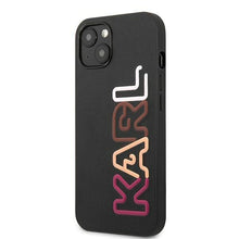 Заредете изображение във визуализатора на галерията – Karl Lagerfeld KLHCP13SPCOBK iPhone 13 mini 5.4 "black / black hardcase Multipink Brand - TopMag
