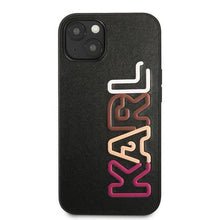 Заредете изображение във визуализатора на галерията – Karl Lagerfeld KLHCP13SPCOBK iPhone 13 mini 5.4 "black / black hardcase Multipink Brand - TopMag
