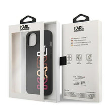 Заредете изображение във визуализатора на галерията – Karl Lagerfeld KLHCP13SPCOBK iPhone 13 mini 5.4 "black / black hardcase Multipink Brand - TopMag
