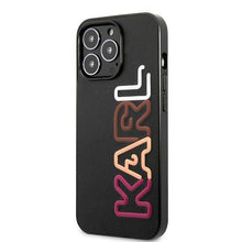 Заредете изображение във визуализатора на галерията – Karl Lagerfeld KLHCP13XPCOBK iPhone 13 Pro Max 6,7" czarny/black hardcase Multipink Brand - TopMag
