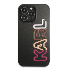 Заредете изображение във визуализатора на галерията – Karl Lagerfeld KLHCP13XPCOBK iPhone 13 Pro Max 6,7" czarny/black hardcase Multipink Brand - TopMag
