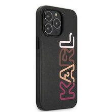Заредете изображение във визуализатора на галерията – Karl Lagerfeld KLHCP13XPCOBK iPhone 13 Pro Max 6,7" czarny/black hardcase Multipink Brand - TopMag
