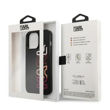 Заредете изображение във визуализатора на галерията – Karl Lagerfeld KLHCP13XPCOBK iPhone 13 Pro Max 6,7" czarny/black hardcase Multipink Brand - TopMag
